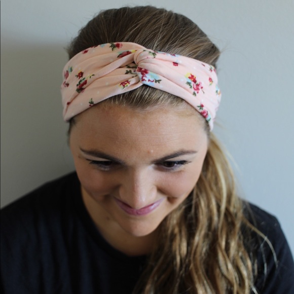 🆕4 pack floral yoga headbands / stretch cotton - Picture 3 of 8